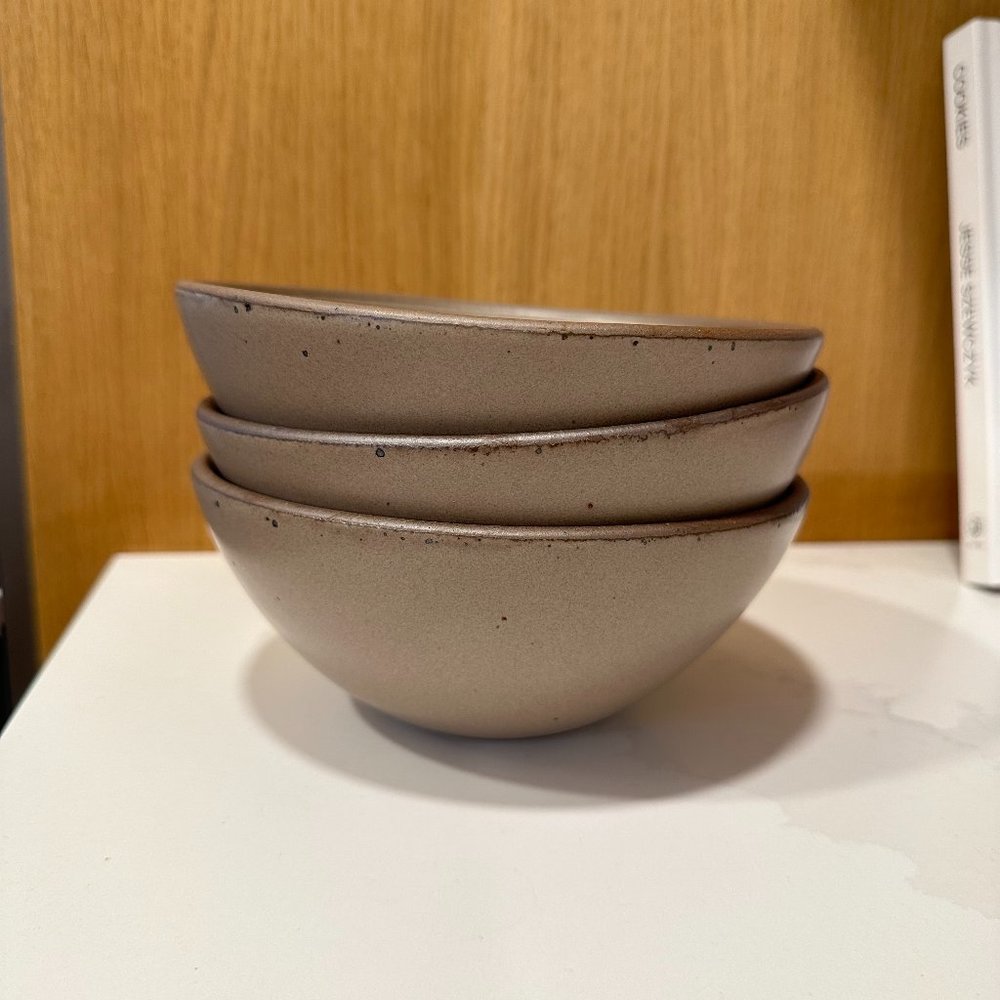 Set of *3* East Fork Soup Bowls - Morel